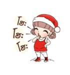 Merry Christmas with santa Nami（個別スタンプ：13）
