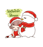 Merry Christmas with santa Nami（個別スタンプ：14）