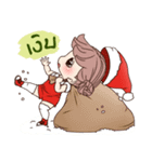 Merry Christmas with santa Nami（個別スタンプ：23）