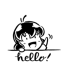 Sketchistory 2.0 (monochrome)（個別スタンプ：1）