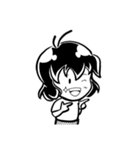 Sketchistory 2.0 (monochrome)（個別スタンプ：6）