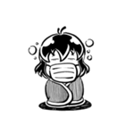 Sketchistory 2.0 (monochrome)（個別スタンプ：22）