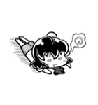 Sketchistory 2.0 (monochrome)（個別スタンプ：24）