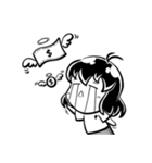 Sketchistory 2.0 (monochrome)（個別スタンプ：33）