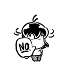Sketchistory 2.0 (monochrome)（個別スタンプ：35）