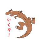 ラプトルとアロサウルスの日常（個別スタンプ：25）