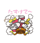 ドラム大好き「ぽこタン」（個別スタンプ：16）