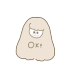 ゆるいおんなのこ（個別スタンプ：6）