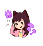 日々を生きる女子大生。（個別スタンプ：15）