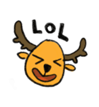 トナカイさんの日常生活（個別スタンプ：24）