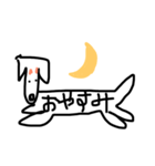 ミニチュアずぼら(手書き)（個別スタンプ：4）