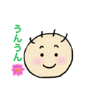 丸顔のあなた達2（個別スタンプ：6）