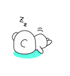 小さなシロクマ（個別スタンプ：6）