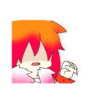 アルビノ一家スタンプ（個別スタンプ：6）