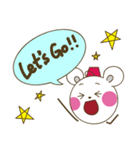 くまだるまちゃんのピース！なスタンプ（個別スタンプ：40）
