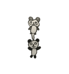 ゆずのパンダちゃん（個別スタンプ：3）