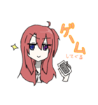素直です、、（個別スタンプ：3）