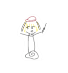 たのしいひとびと。（個別スタンプ：5）