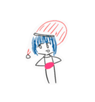 たのしいひとびと。（個別スタンプ：7）