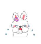 もふもふうさぎ 1（個別スタンプ：38）