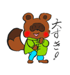 愉快な仲間たちのつぶやき（個別スタンプ：5）