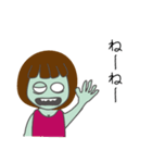 今をいきるそんびさん (ゾンビのスタンプ)（個別スタンプ：38）