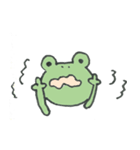 水に弱いカエルくん（個別スタンプ：26）