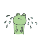 水に弱いカエルくん（個別スタンプ：32）