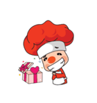 Cheerful Christmas Chef（個別スタンプ：1）