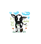 CHUEN-JAI/little cow（個別スタンプ：14）