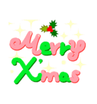Merry X'mas＆Happy New Year（個別スタンプ：1）