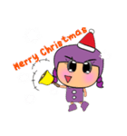 Maruko Nana.17 Merry Christmas.（個別スタンプ：10）