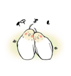 謙虚なインコくんスタンプ（個別スタンプ：5）