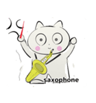 orchestraSaxophone traditionalChinesever（個別スタンプ：29）