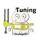 orchestra Trumpet traditional Chinesever（個別スタンプ：10）