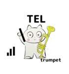 orchestra Trumpet traditional Chinesever（個別スタンプ：14）