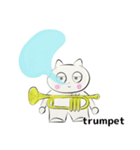 orchestra Trumpet traditional Chinesever（個別スタンプ：35）