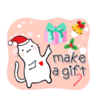 Merry Christmas with cute cat（個別スタンプ：10）