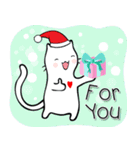 Merry Christmas with cute cat（個別スタンプ：11）