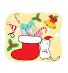 Merry Christmas with cute cat（個別スタンプ：13）