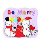 Merry Christmas with cute cat（個別スタンプ：19）