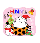 Merry Christmas with cute cat（個別スタンプ：24）