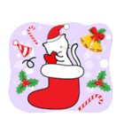 Merry Christmas with cute cat（個別スタンプ：26）