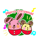 Miki ＆ Mumu Merry X'mas ＆ Happy New Year（個別スタンプ：3）