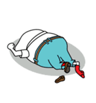 ごめん寝てた お仕事編（個別スタンプ：4）
