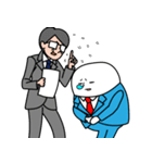 ごめん寝てた お仕事編（個別スタンプ：8）
