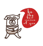 Pug is Happy, Happy New Year.（個別スタンプ：15）