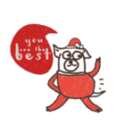 Pug is Happy, Happy New Year.（個別スタンプ：21）