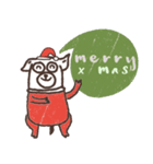 Pug is Happy, Happy New Year.（個別スタンプ：25）