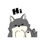 Wolf's daily life（個別スタンプ：1）